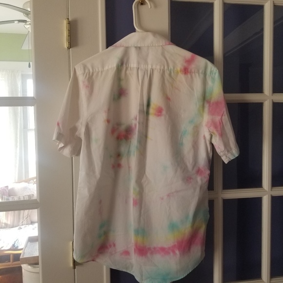 Home made tie dye button up - Picture 3 of 3